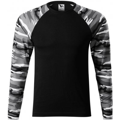 Malfini Camouflage 166 LS gray – Hledejceny.cz