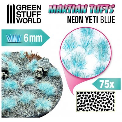 Martian Neon Blue Tufts 6mm – Hledejceny.cz