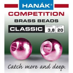 Hanák Competition Klasické Mosazné Hlavičky Metallic Růžové 2,7 mm