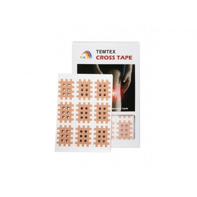 Temtex Tape Cross béžová 2,1 x 2,7cm 180 ks – Zboží Dáma