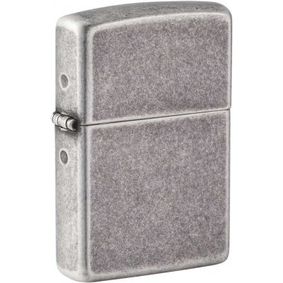 Zippo benzínový Antique s stříbrný Plate 27009