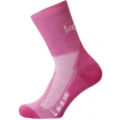 Sherpax dámské ponožky SOLO růžová – Zboží Mobilmania