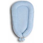 ESITO Luxusní hnízdo Minky Bamboo jednobarevné modrá modrá – Sleviste.cz