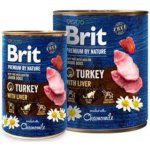 Brit Premium by Nature Dog Turkey With Liver 400 g – Zboží Mobilmania