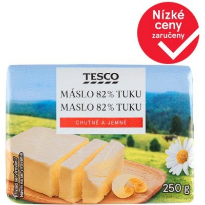 Tesco Máslo 250 g – Zbozi.Blesk.cz