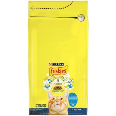 Friskies for sterile cats losos a zelenina 1,5 kg – Zboží Mobilmania