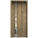 Sapeli Harmonie Komfort M83 posuvné dub sherwood 60 x 210 cm Čiré sklo – Hledejceny.cz