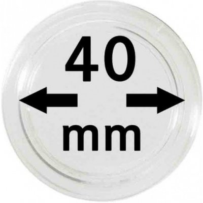 Lindner Kapsle na mince 40 mm – Sleviste.cz