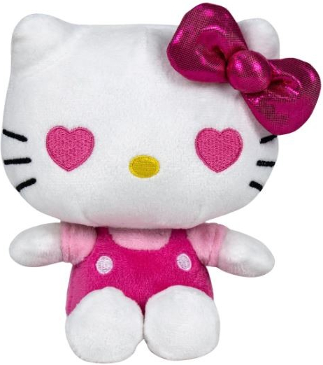 Hello Kitty 50.výročí růžová 22 cm