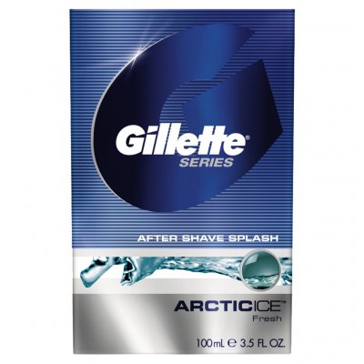 Gillette Series Arctic Ice voda po holení 100 ml