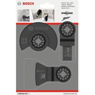 BOSCH Základní souprava pro obkládání (3 ks); AIZ 20 AB (1x); ATZ 52 SC (1x); ACZ 85 LMT (1x) 2608662342 – Zboží Dáma
