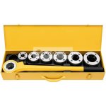 Rems Závitnice ruční EVA SET se závitořeznými hlavami 1/2", 3/4", 1", 5/4", 6/4", 2", plechový kufr 520017 – Hledejceny.cz