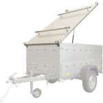 Plochý hliníkový kryt pro přívěs Garden Trailer KIPP 200 | Zboží Auto