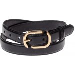 NovaKabelka.cz Cintura Girare černá dámský kožený pásek černá – Zboží Mobilmania