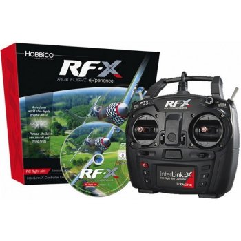 RealFlight RF-X s 10-k. ovladačem Interlink-X