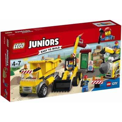 LEGO® Juniors 10734 Demoliční práce na staveništi – Hledejceny.cz