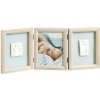 Dekorace Baby Art Double Print Frame White Stormy