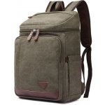 Canvasio Colombo canvas retro zelená 26 l – Zboží Dáma