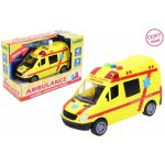 Wiky Auto ambulance záchranáři plast 14,5cm na baterie se světlem a zvukem – Zboží Mobilmania