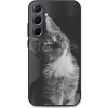 Pouzdro a kryt na mobilní telefon Samsung TopQ Samsung Galaxy A55 Cute Cat 126500