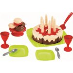Écoiffier narozeninový dort plastový set s nádobím a doplňky 25ks v krabici – Sleviste.cz