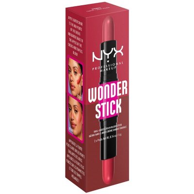 NYX Professional Makeup tvářenka Wonder Stick Cream Blush 03 Coral N Deep Peach 8 g