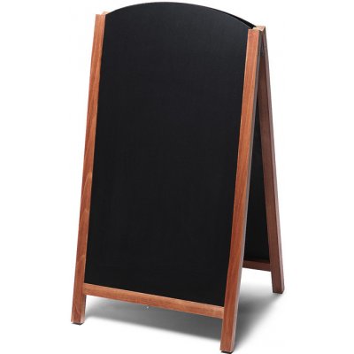 Jansen Display Reklamní áčko s křídovou tabulí 68x120, světle hnědá, 680 x 1223 mm – Zbozi.Blesk.cz