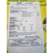 VK Drcman Krmivo pro slepice NT2 SYPKÁ Nosnice 10 kg