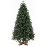 HOMCOM Umělý vánoční stromek HOMCOM, 180 cm, s 2419 PE a PVC větvemi, skládací systém, zelený – Hledejceny.cz