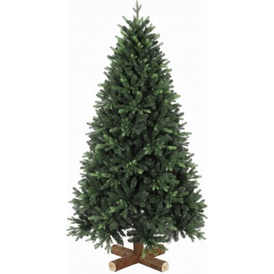 HOMCOM Umělý vánoční stromek HOMCOM, 180 cm, s 2419 PE a PVC větvemi, skládací systém, zelený – Hledejceny.cz