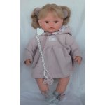 Antonio Juan Realistické miminko holčičkaBeni s blond vlásky od Beni lagrimitas pompones y arcoiris – Zboží Mobilmania