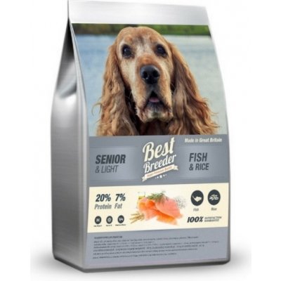 Best Breeder Senior / Light Fish & Rice 12 kg – Zbozi.Blesk.cz