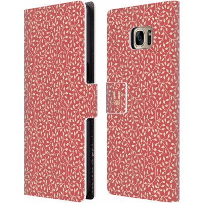 Pouzdro HEAD CASE Samsung Galaxy S7 EDGE (G9350) listy červená – Zboží Živě
