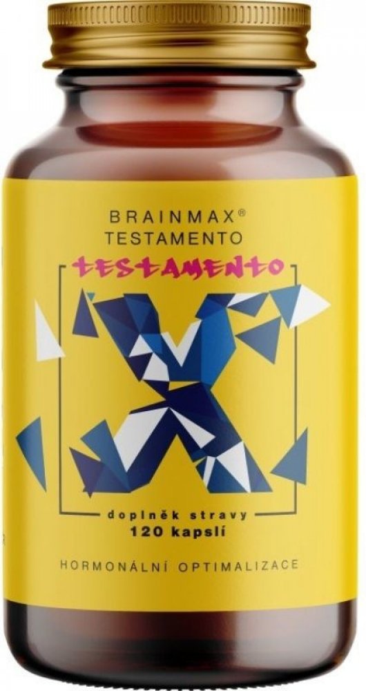 Brainmax testamenti testosteron hormony 120 kapslí | Srovnanicen.cz