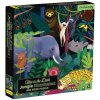 Puzzle Mudpuppy Glow in Dark Jungle Illuminated 500 dílků
