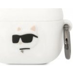 Karl Lagerfeld AirPods 3 cover Silicone Choupette Head 3D KLA3RUNCHH – Hledejceny.cz