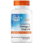 Doctor's Best Omega 3 Rybí olej 1000 mg 120 kapslí – Hledejceny.cz