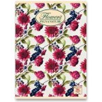 Pigna Školní sešit Nature Flowers A5 čistý mix motivů – Zboží Dáma