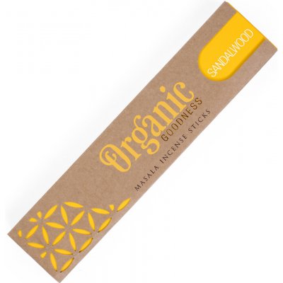Organic Goodness Vonné tyčinky Sandalwood 15 g – Hledejceny.cz