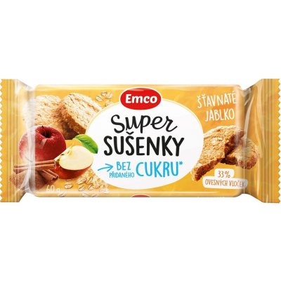 Emco Super sušenky Šťavnaté jablko 60 g – Zbozi.Blesk.cz