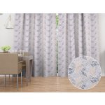 Biante Dekorační závěs PML-057 Mozaika žlutošedých listů na šedém 145x210 cm – Hledejceny.cz