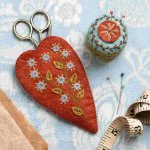 Corinne Lapierre Kreativní sada na plstění Pouzdro na nůžky a mini jehelníček – Hledejceny.cz