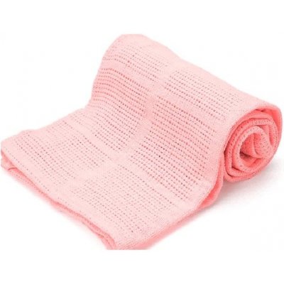 Chanar bavlna celulární deka růžová 100x150 – Zboží Mobilmania