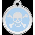 Red Dingo Lebka světle modrá S 20 mm – Zboží Mobilmania