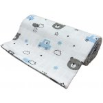 Prem Bavlněná tetra osuška Méďa a auto 90/100 cm – Zboží Dáma