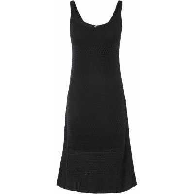 esmara Dámské háčkované šaty postavu zdůrazňující střih černá – Zboží Dáma