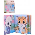 JOUECO Baby knížka zvířátka pískací na koupání do vany pro miminko plast 80124jot – Zboží Dáma