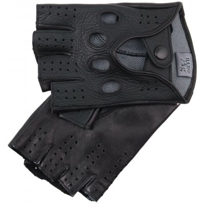 Špongr Řidičské rukavice BOHEM BP z černé jelení kůže s podšívkou NanoAg – Zboží Dáma