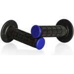 MOTION STUFF motokrosové rukojeti Advanced černé/modré (half-waffle) | Zboží Auto