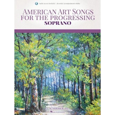 American Art Songs for the Progressing Singer Soprano noty na zpěv klavír + audio